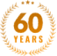 60 Years Anniversary Icon