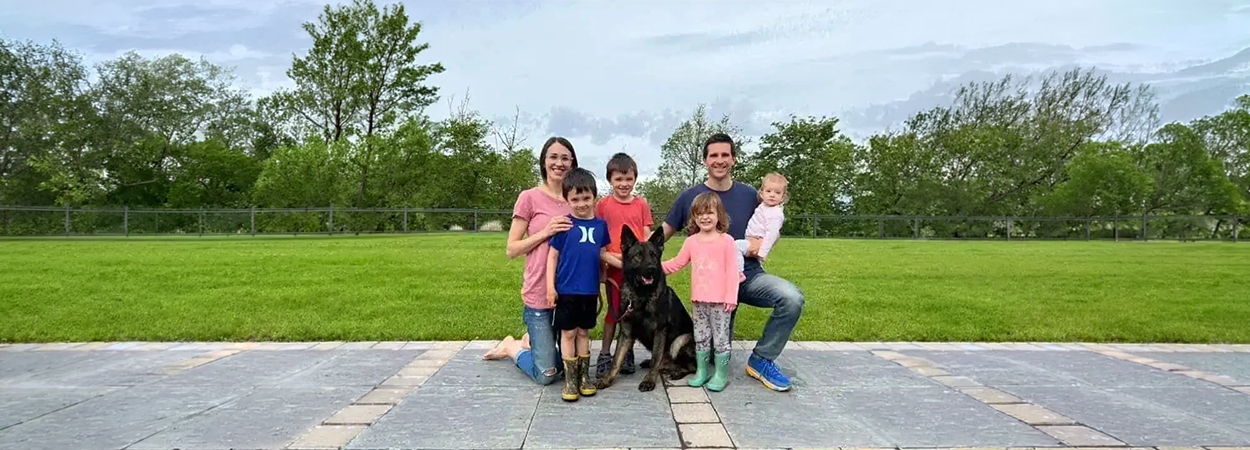 Family With Elite Protection Dog